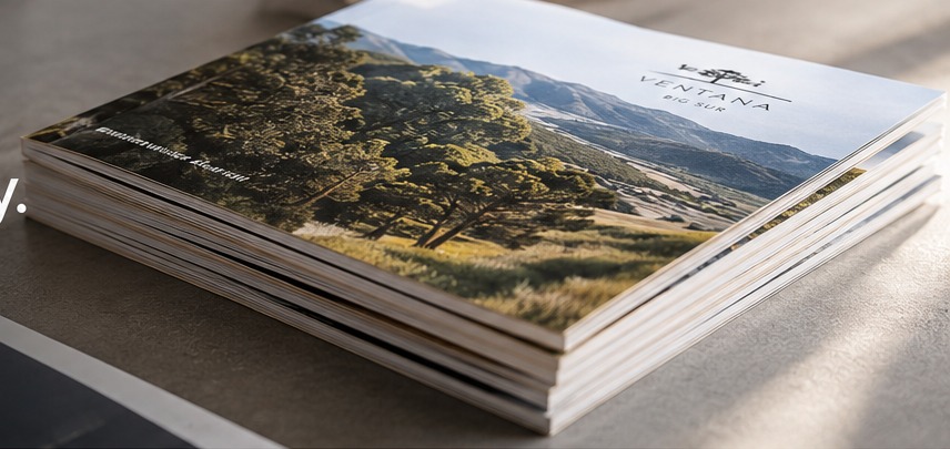 Premium printed catalogs and brochures
